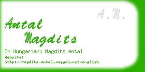 antal magdits business card